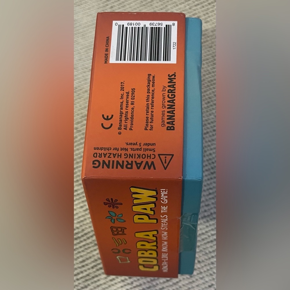Cobra Paw Orange and Black Board Game - Picture 3 of 11